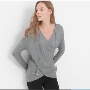 White House black market Women’s crossbody sweater